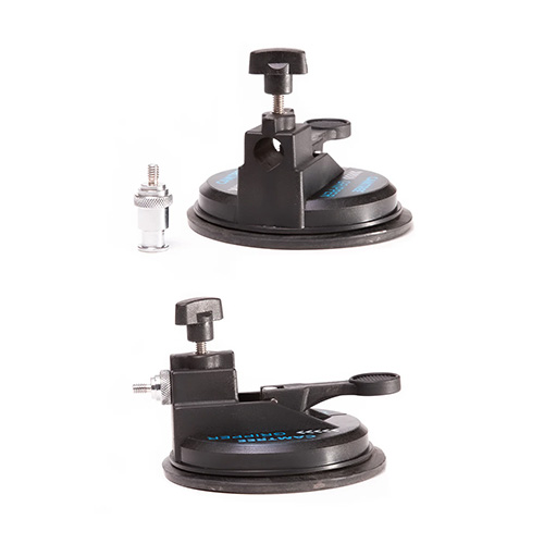 Camtree G-51 Gripper Campod Suction Cup Car Mount rigged on a vehicle hood at Camera Stuff Kenya.