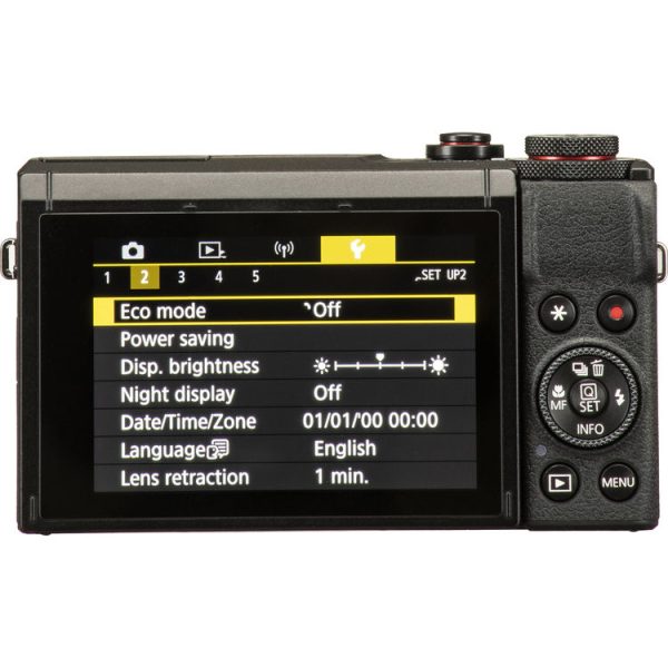 Canon PowerShot G7 X Mark III Digital Camera with flip screen for vlogging.
