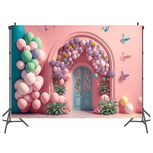 Party Decor Family Photography Background with Stand kit for professional events at Camera Stuff Kenya.