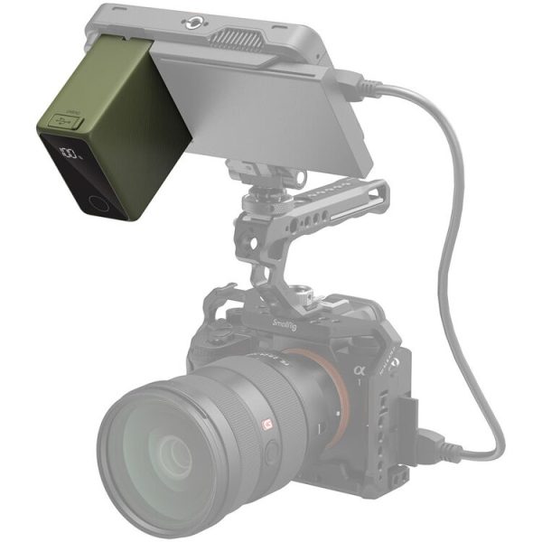 SmallRig L-Series/NP-F970 USB-C Rechargeable Camera Battery (Green) 4577 at Camera Stuff Kenya.