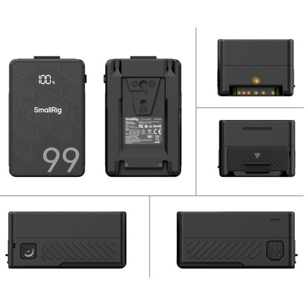 SmallRig VB99 SE Mini V-Mount Battery for compact video camera rigs in Kenya