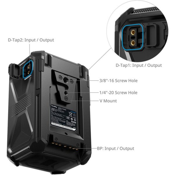 SmallRig X-Touch Smart Triple-Proof X99 V-Mount Battery for professional cinematography at Camera Stuff Kenya.