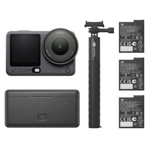 DJI Osmo Action 6 Adventure Combo with batteries and selfie stick in Kenya.