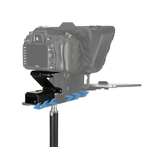 Desview P8 Teleprompter Kenya with universal mounting for mobile phones tablets and cameras