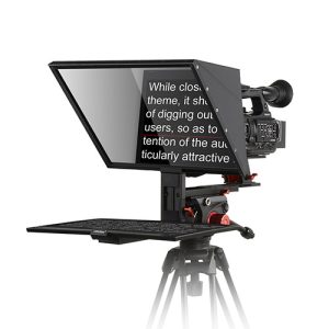 Desview TP170 Portable Teleprompter Kenya with professional beamsplitter glass for smartphones and tablets