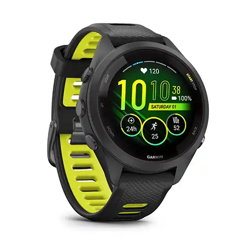 Garmin Forerunner 265S GPS smartwatch at Camera Stuff Kenya with AMOLED display for photographers and content creators