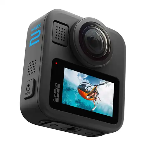 GoPro MAX2 360 Action Camera with 8K video and replaceable lenses at Camera Stuff Kenya.