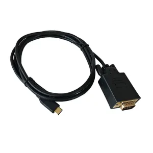 Type C to VGA Video Active Adapter Cable for MacBook and Laptop connectivity.