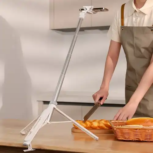 ULANZI TT88 Magnetic Tripod for iPhone 17, 57" Extendable Selfie Stick w Remote, 2-in-1 Phone Clip & Dual Cold Shoe Mounts-Lightweight Phone Tripod Stand for Vlogging, Travel, Video Recording, Black