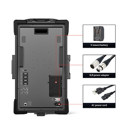 Desview V21 Vertical 21.5 inch Monitor Kenya in portrait orientation for photo editing and content creation