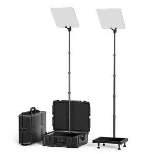 Desview Portable HDMI/SDI Presidential Teleprompter with Monitor for professional speeches in Kenya