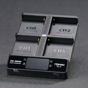 Accsoon TOPRIG 100W 4-bay NP-F fast charger in Kenya