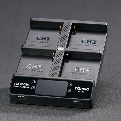 Accsoon TOPRIG 100W 4-bay NP-F fast charger in Kenya