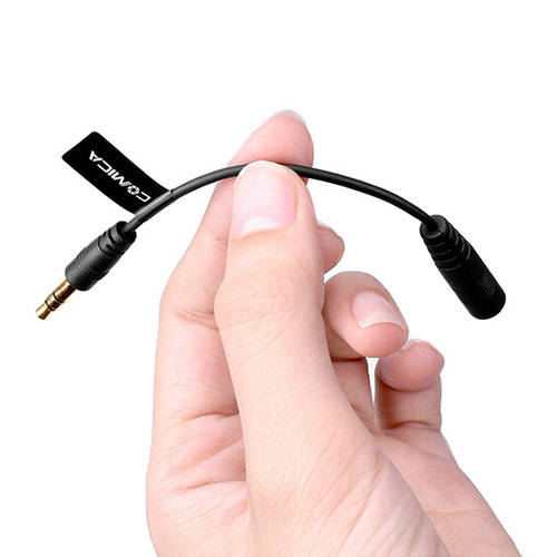 Comica Audio CPX 3.5mm TRS to TRRS adapter cable for microphones, cameras, and smartphones in Kenya