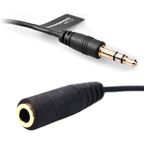 Comica Audio CPX 3.5mm TRS to TRRS adapter cable for microphones, cameras, and smartphones in Kenya