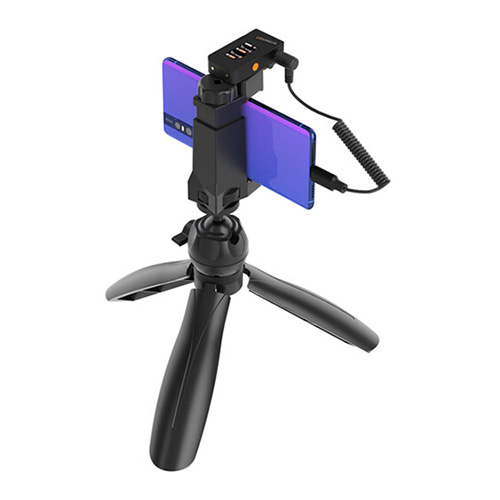 Comica CVM-D-UC II 3.5mm TRS to USB-C coiled audio adapter for smartphones in Kenya