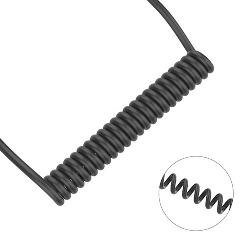 Comica CVM-D-UC II 3.5mm TRS to USB-C coiled audio adapter for smartphones in Kenya