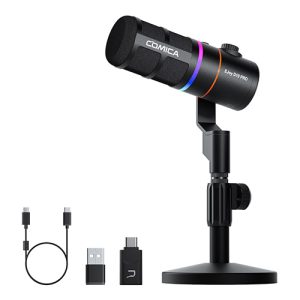 Comica D10 PRO Wireless RGB Dynamic Podcasting Microphone in Kenya