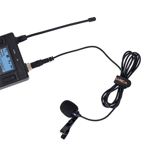 Comica M-O1 Omnidirectional Lavalier Microphone with 3.5mm locking connector