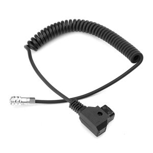 D-Tap to BMPCC 4K 6K Weipu coiled power cable in Kenya