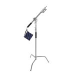 Heavy Duty C-Stand and Cross Arm Boom Kit for professional photo studios in Kenya. Heavy Duty C-Stand and Cross Arm Boom Kit in Kenya for professional photography lighting setup