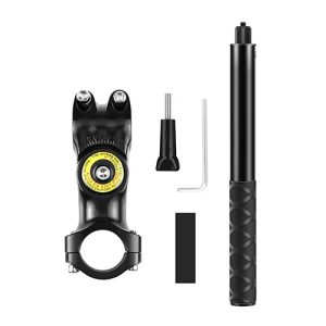 Professional Motorcycle Handlebar Mount for Action Cameras on a bike in Nairobi. Motorcycle handlebar mount for GoPro and Insta360 in Kenya Heavy-duty Motorcycle Handlebar Mount for Insta360 and GoPro cameras.