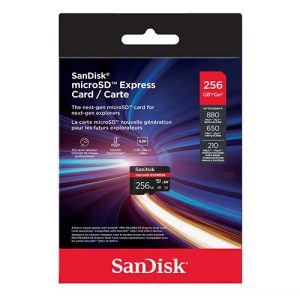 SanDisk 256GB microSD Express Memory Card high speed NVMe storage Kenya