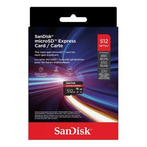 SanDisk 512GB microSD Express Memory Card high speed NVMe storage Kenya
