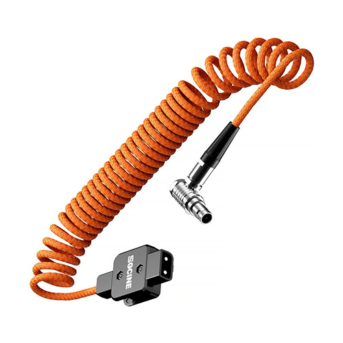ZGCINE DT-LM D-Tap to 2-Pin LEMO Coiled Power Cable Kenya