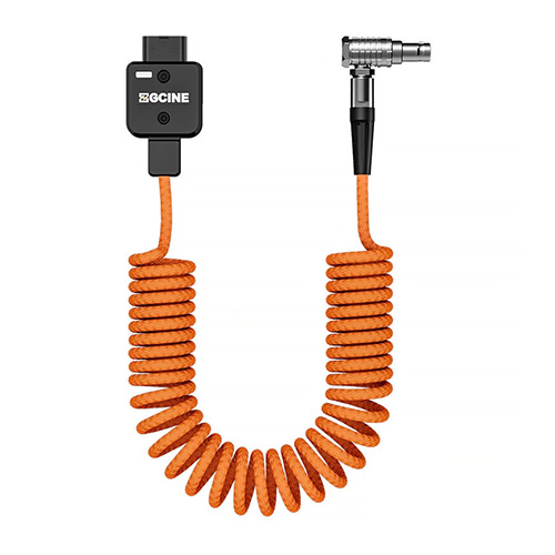 ZGCINE DT-LM D-Tap to 2-Pin LEMO Coiled Power Cable Kenya