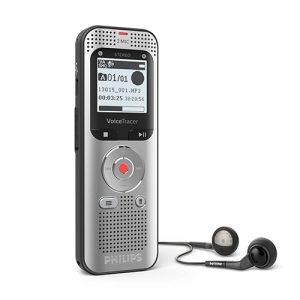 Philips Voice Recorder DVT2015 in Kenya with stereo microphones and speech-to-text recording