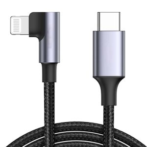 USB C to Lightning Cable right angle 90 degree 2M MFi certified fast charging for iPhone Kenya