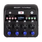 Zoom PodTrak P4next portable multitrack podcast recorder with 4 XLR inputs