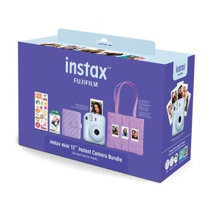 Fujifilm Instax Mini 12 Bundle Kenya Pastel Blue Instant Camera with Film