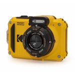 Kodak Pixpro Action Camera in yellow, waterproof and shockproof design, available at Camera Stuff Kenya