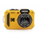 Kodak Pixpro Action Camera in yellow, waterproof and shockproof design, available at Camera Stuff Kenya