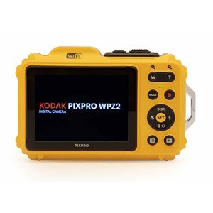 Kodak Pixpro Action Camera in yellow, waterproof and shockproof design, available at Camera Stuff Kenya