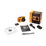 Kodak Pixpro Action Camera in yellow, waterproof and shockproof design, available at Camera Stuff Kenya