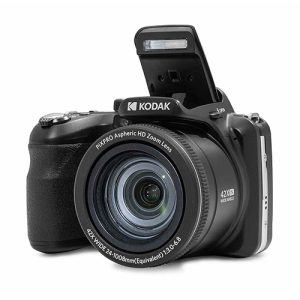 Kodak PIXPRO AZ425 digital camera with 42x zoom lens, red edition