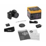 Kodak PIXPRO AZ425 digital camera with 42x zoom lens, red edition