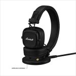 Marshall Major V headphones in black, wireless Bluetooth on-ear design sold in Kenya