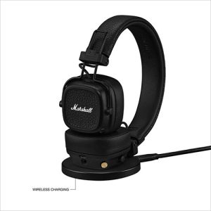 Marshall Major V headphones in black, wireless Bluetooth on-ear design sold in Kenya