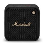 Marshall Willen II speaker in black and brass shown with camera gear at Camera Stuff Kenya