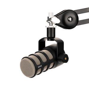 RODECaster Pro II Bundle 4-person podcasting kit with PodMic microphones and headphones