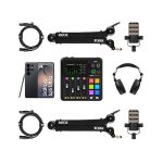 RODECaster Pro II Bundle with PodMics, PSA1+ arms, and NTH-100 headphones at Camera Stuff Kenya