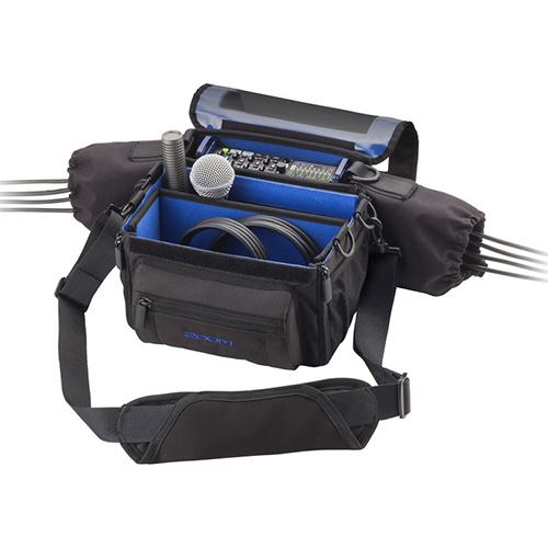 Zoom PCF-8n sound bag protecting a Zoom F8n field recorder on location in Kenya
