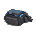 Zoom PCF-8n sound bag protecting a Zoom F8n field recorder on location in Kenya