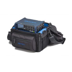 Zoom PCF-8n sound bag protecting a Zoom F8n field recorder on location in Kenya