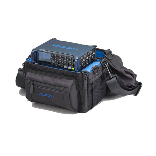 Zoom PCF-8n sound bag protecting a Zoom F8n field recorder on location in Kenya